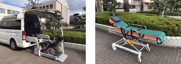 民間患者等運搬用自動車